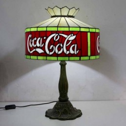 コカ・コーラ ステンドグラス テーブルランプ...